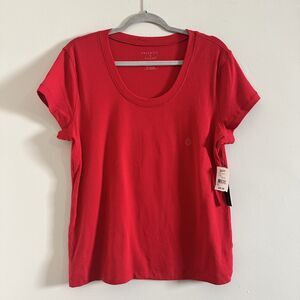 NWT Preswick & Moore Classic Scoop Neck Tee – Size L